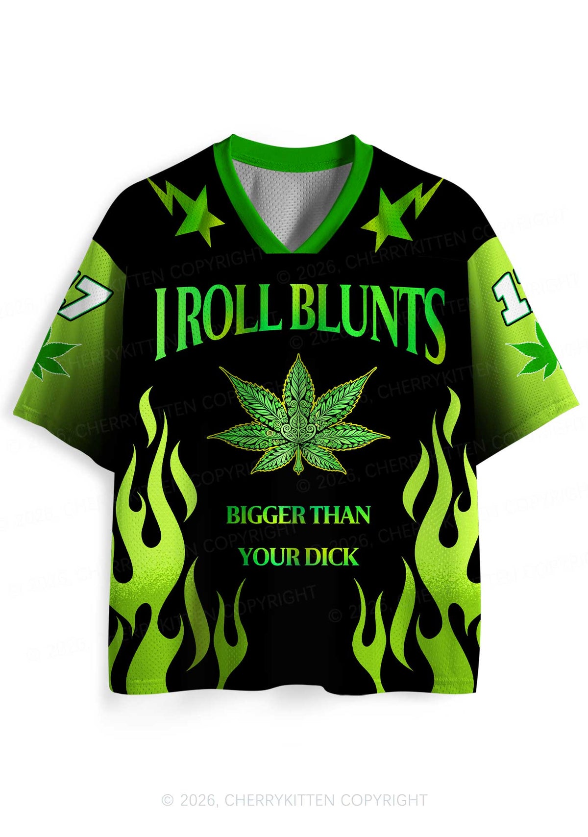 I Roll Blunts Y2K Sport Jersey Shirts Cherrykitten
