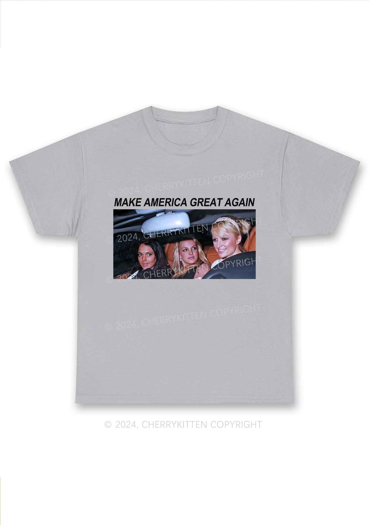 Make America Great Y2K Chunky Shirt Cherrykitten