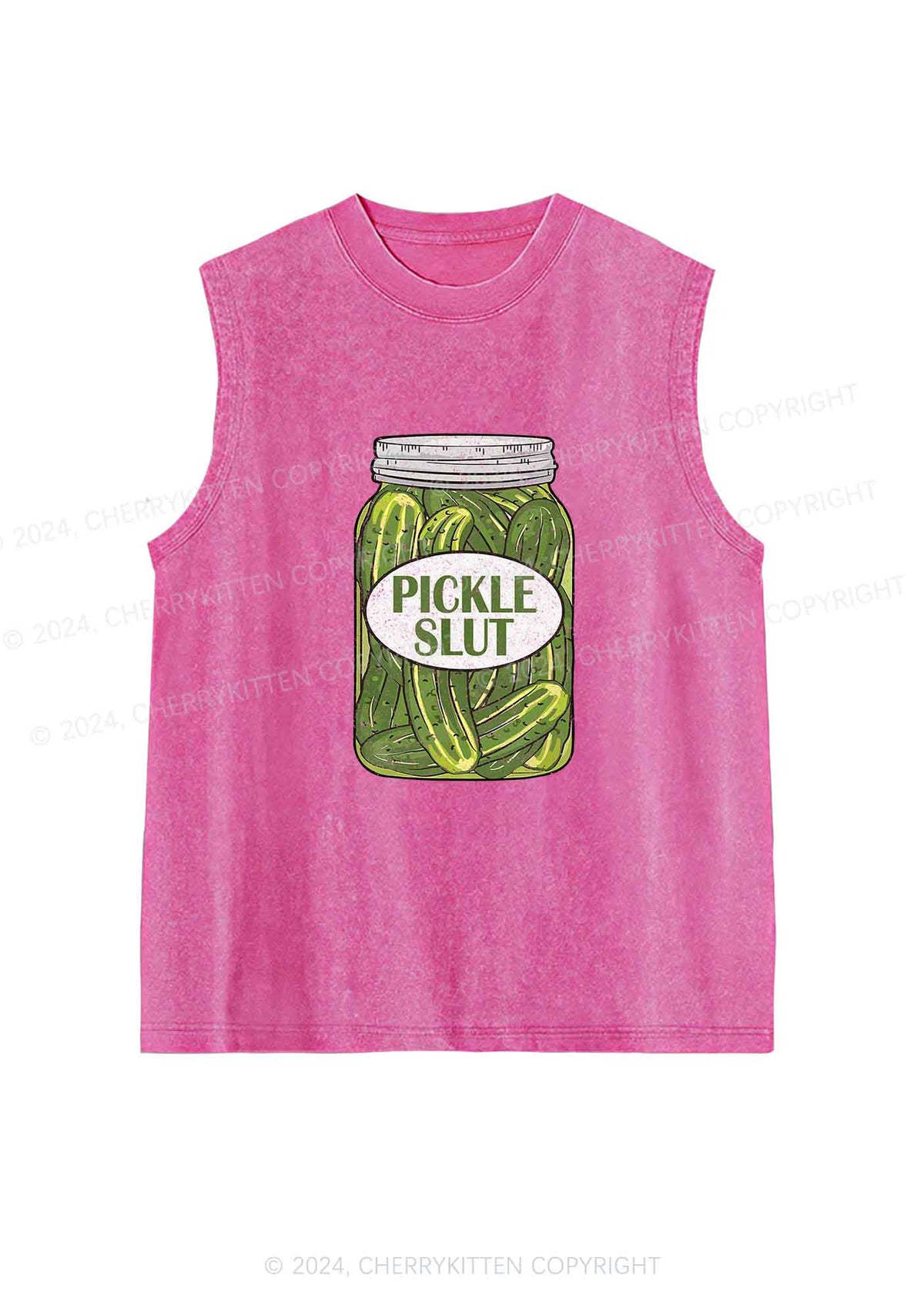 Pickle Slxt Y2K Washed Tank Cherrykitten