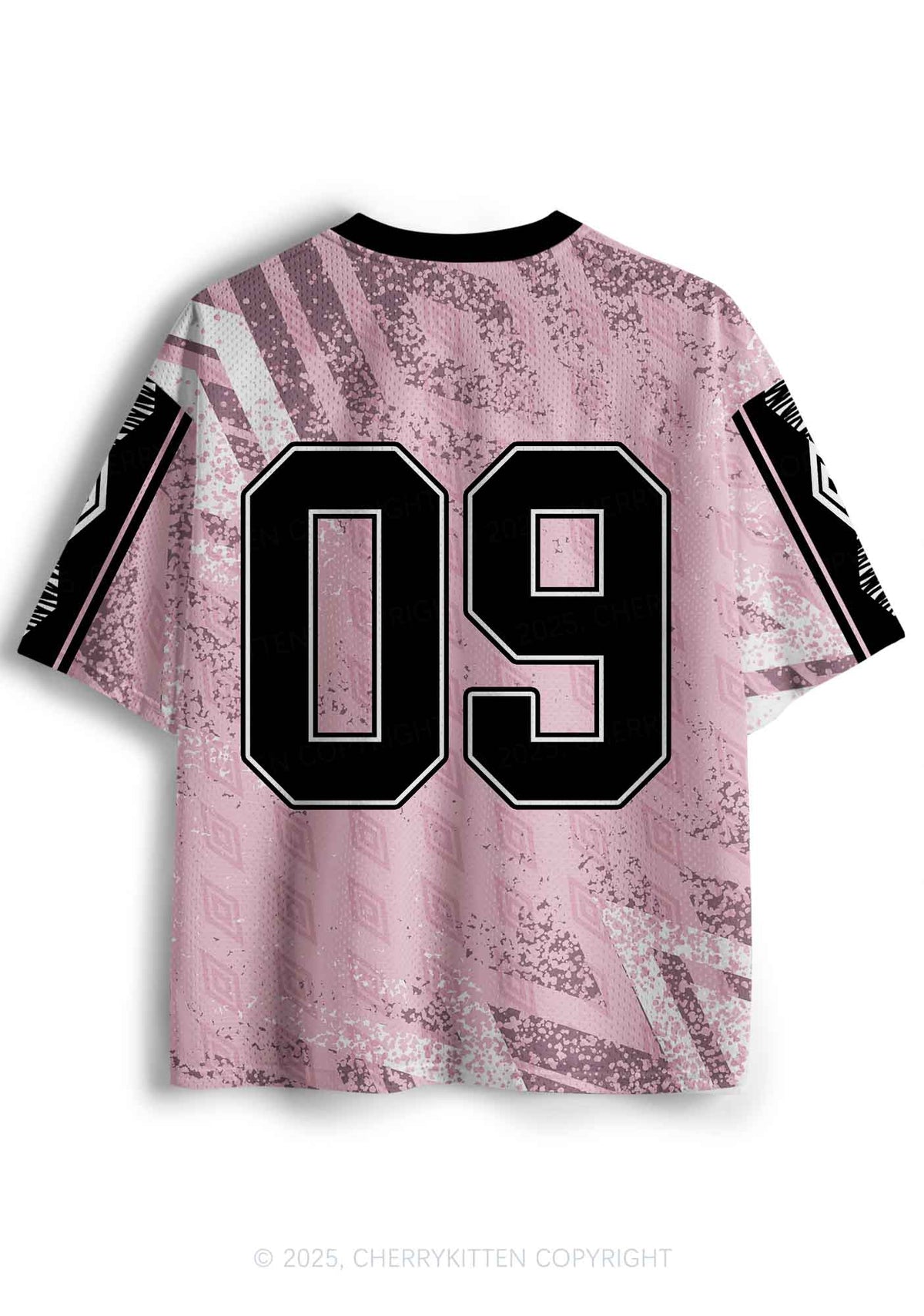 Custom Pink Yes Daddy Y2K Sport Jersey Shirts Cherrykitten