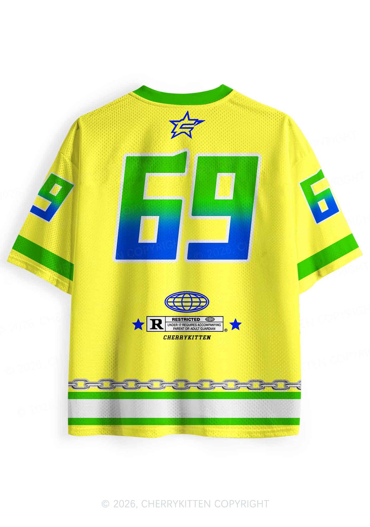 Cxxt Chronically Unstable Needing Therapy Y2K Sport Jersey Shirts Cherrykitten