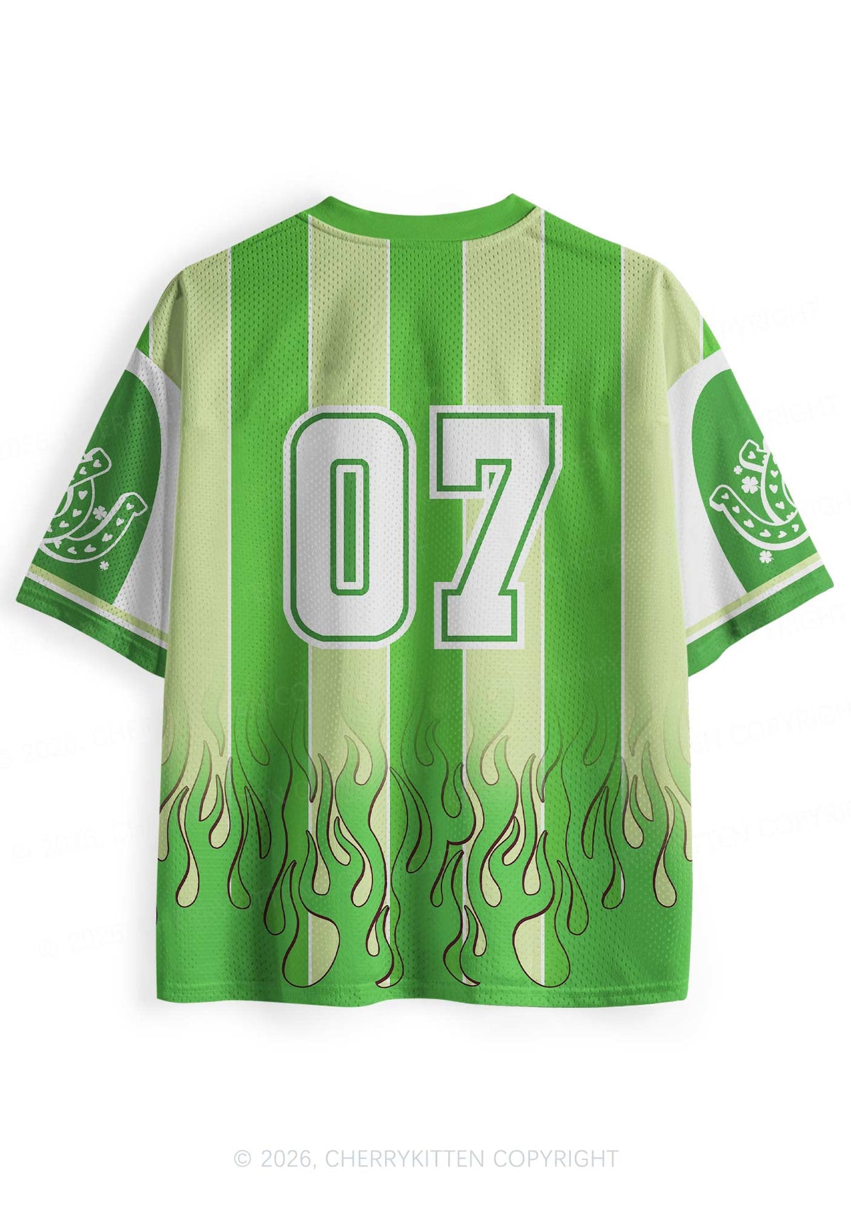 Custom I Love Irish Goodbyes St Patricks Y2K Sport Jersey Shirts Cherrykitten