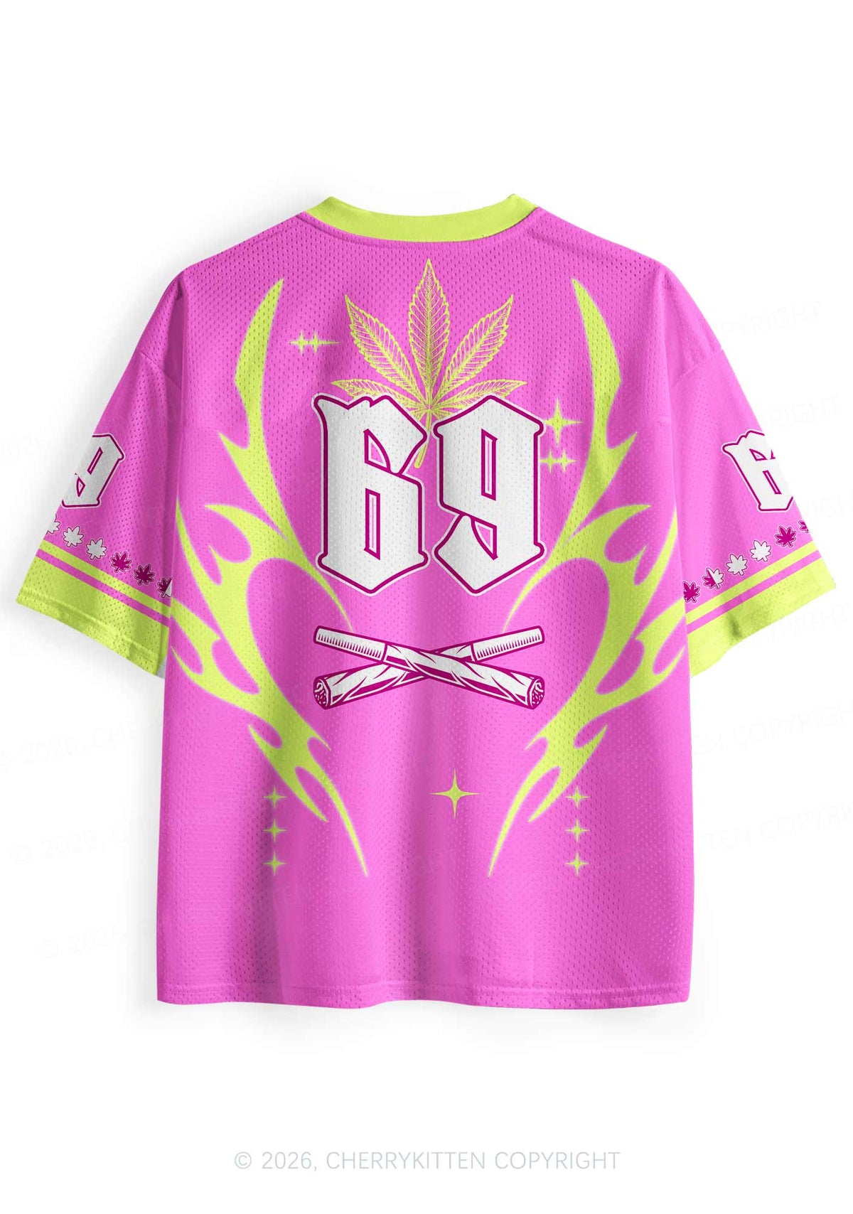 Super Baked Y2K Sport Jersey Shirts Cherrykitten