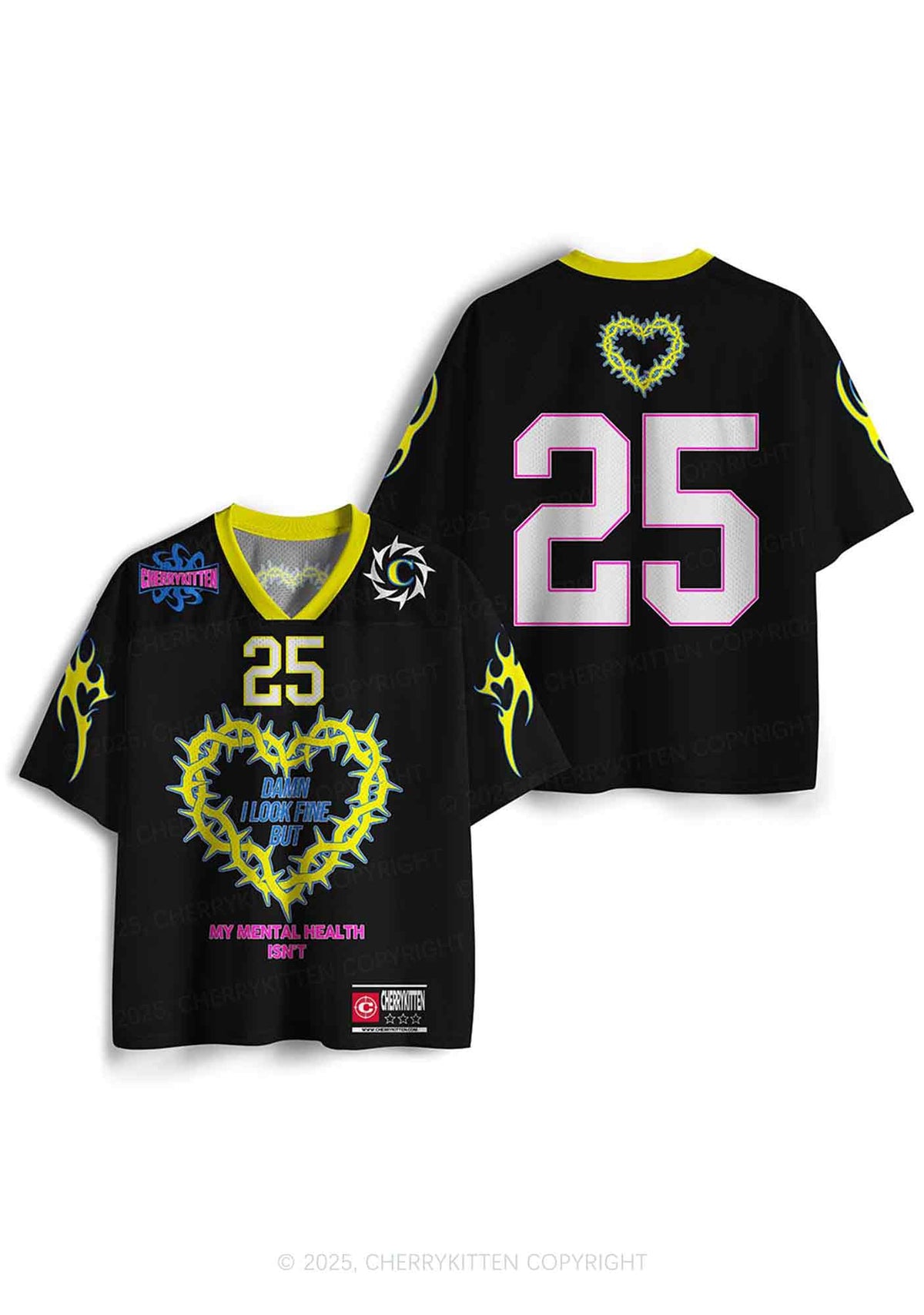 Custom I Look Fine Y2K Sport Jersey Shirts Cherrykitten