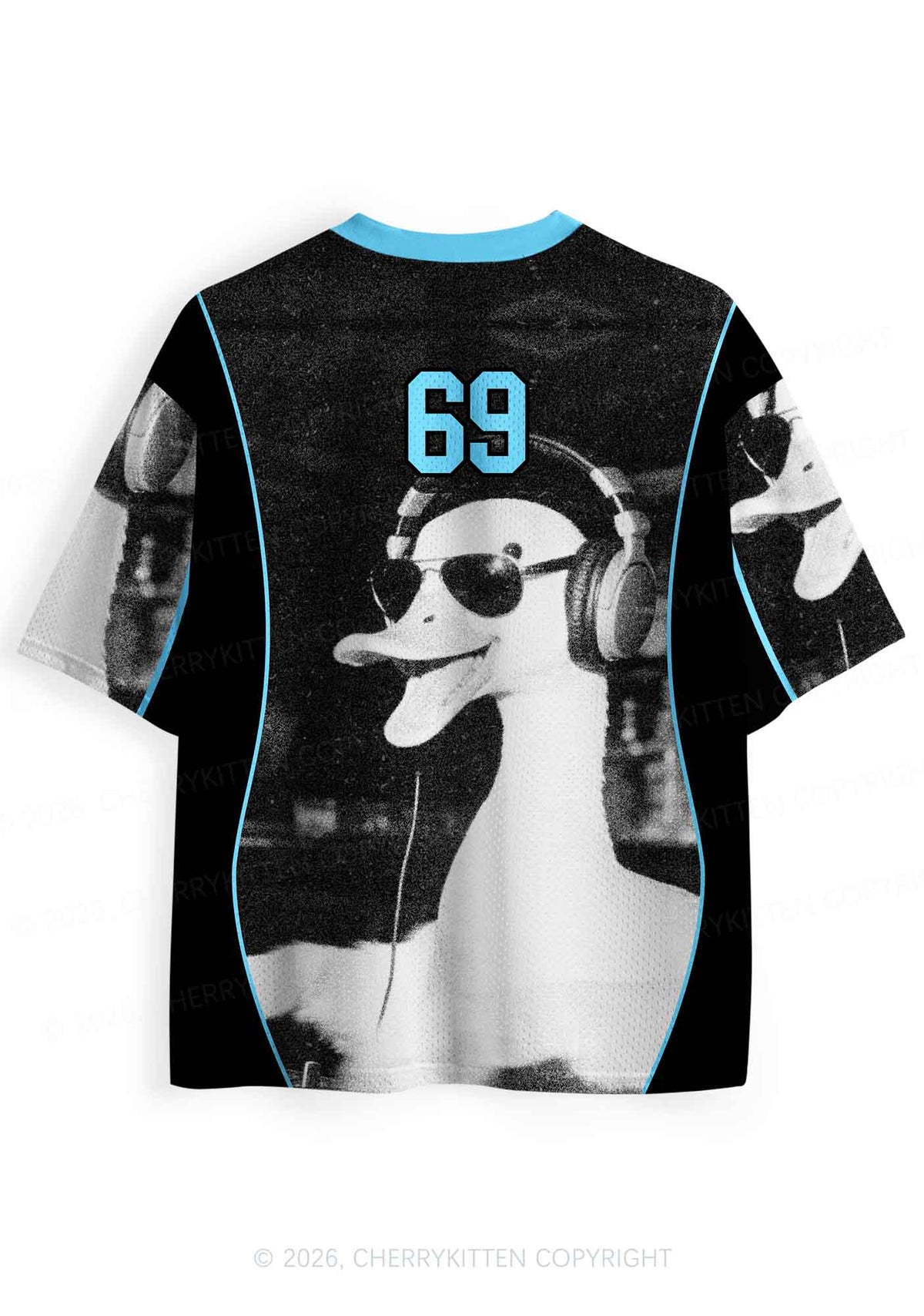 DJ Duck Y2K Sport Jersey Shirts Cherrykitten