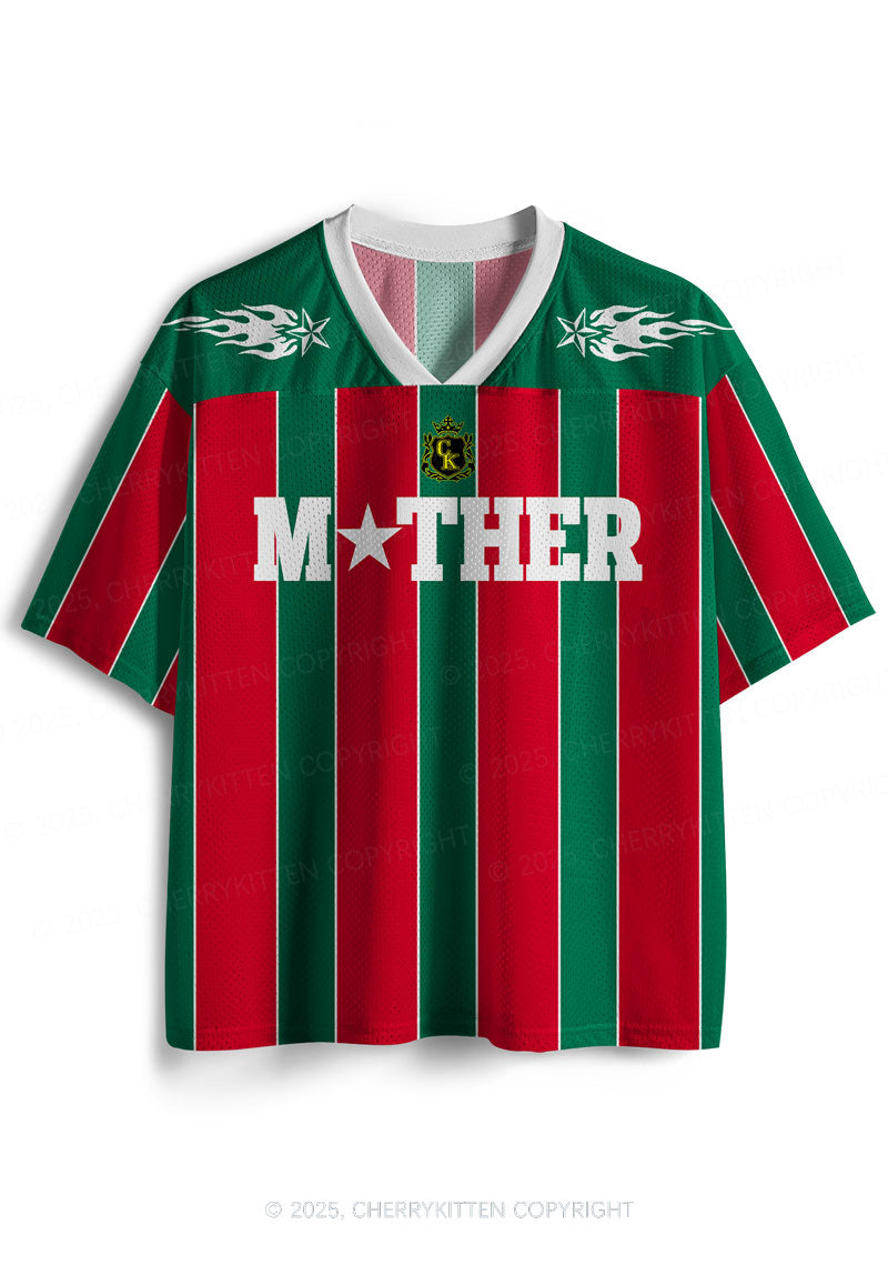 Custom Striped Mother Fxxker Y2K Sport Jersey Shirts Cherrykitten