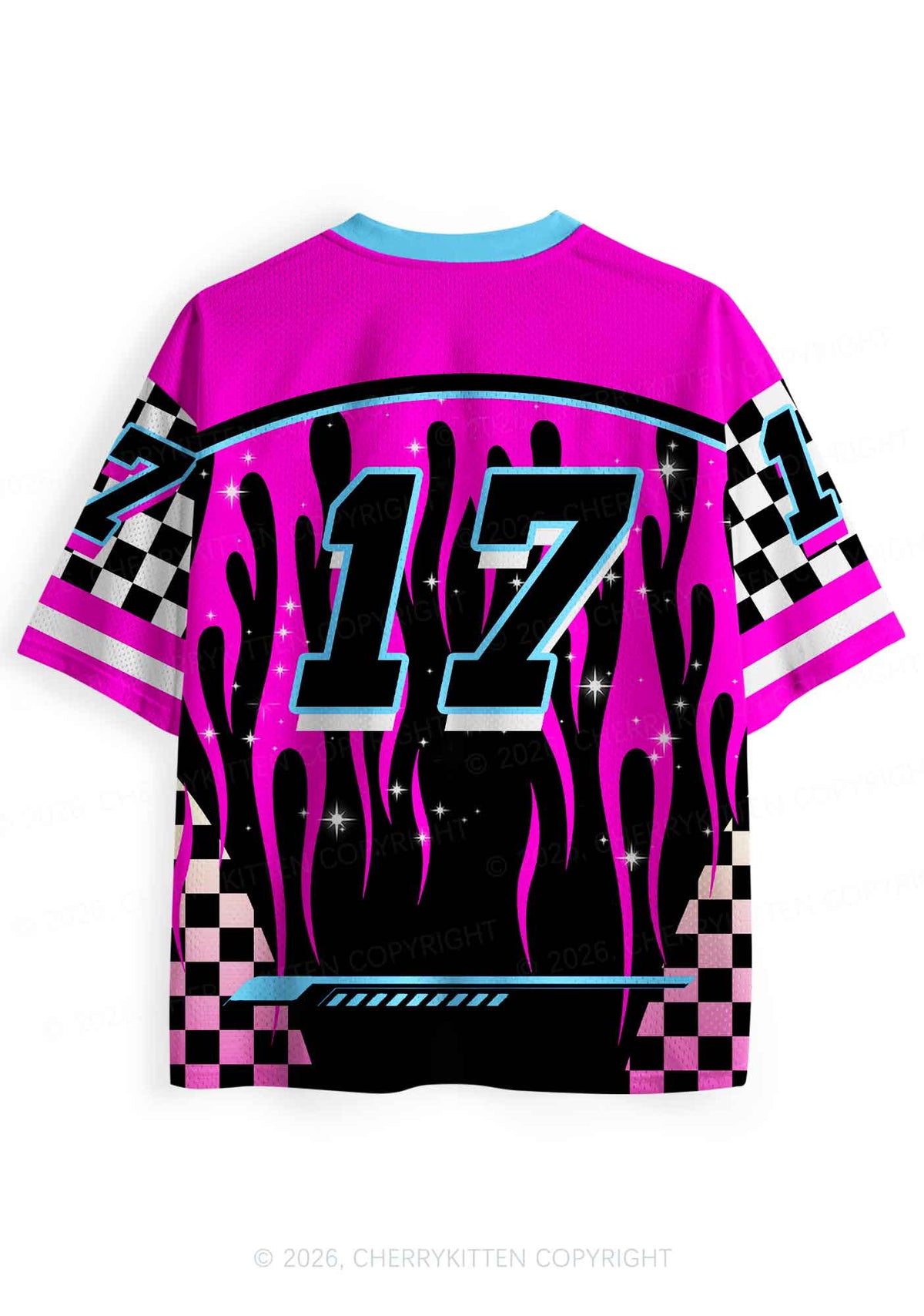Rave Till You Cry Y2K Sport Jersey Shirts Cherrykitten