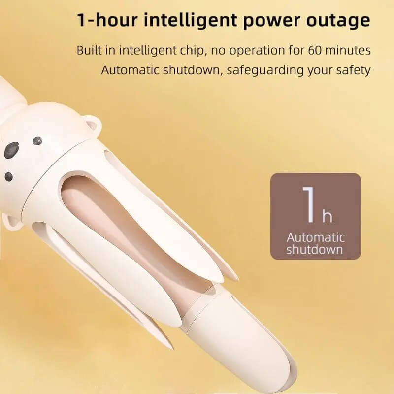 32mm Automatic Curling Iron, Large Barrel Heated Hair Curler for Easy Curls & Everyday Hair Styling