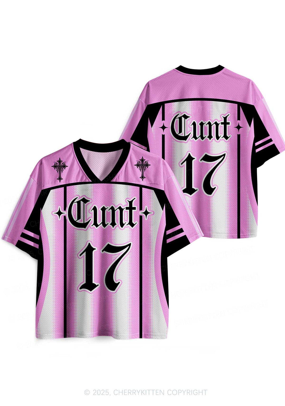 Custom Gothic Cxxt Y2K Sport Jersey Shirts Cherrykitten