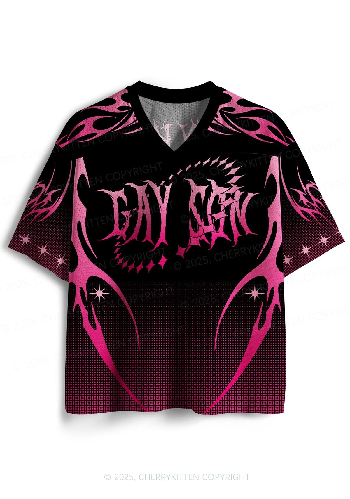Custom Punk Gay Son Pride Y2K Sport Jersey Shirts Cherrykitten