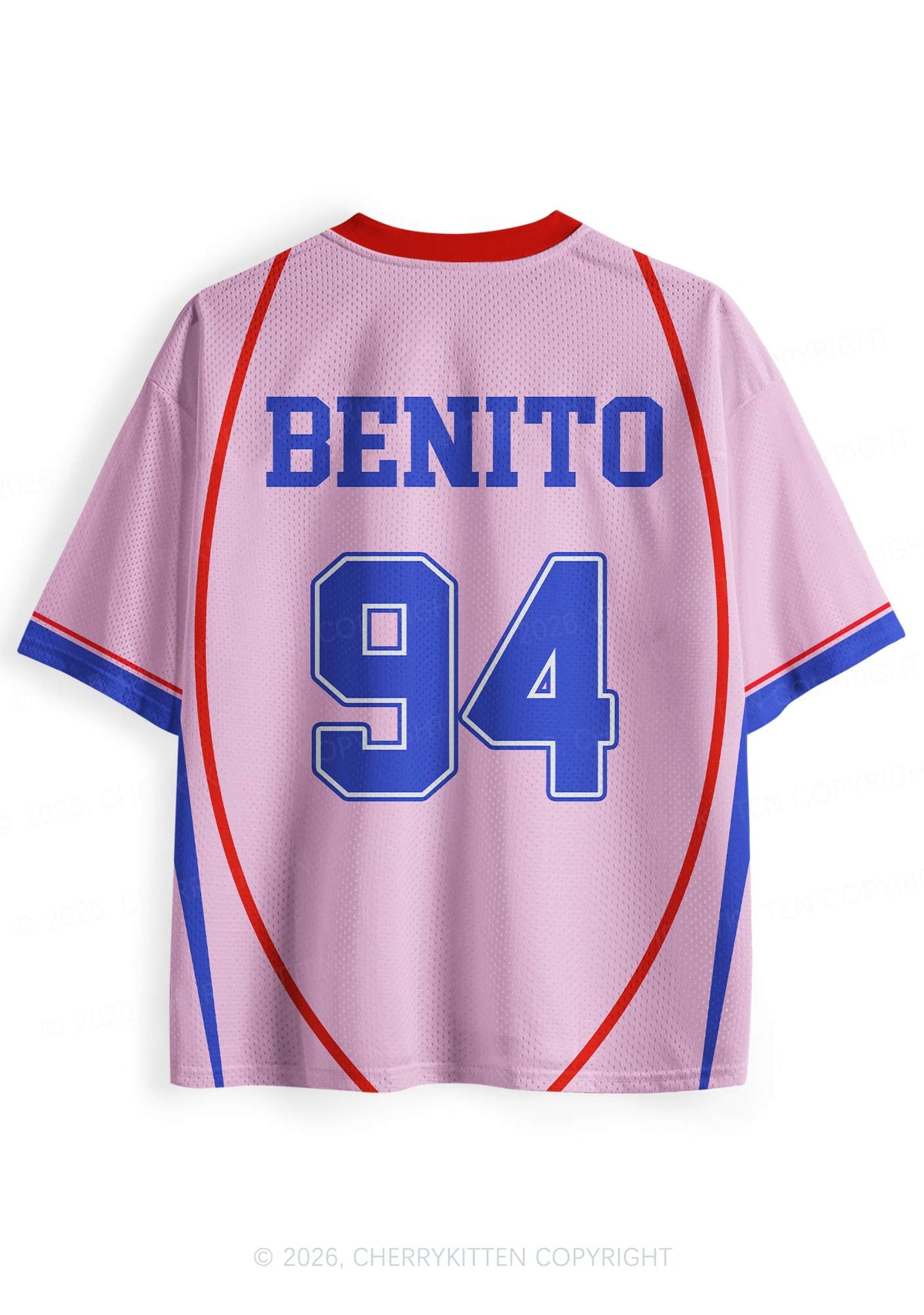 Pink Football Bunny Y2K Sport Jersey Shirts Cherrykitten