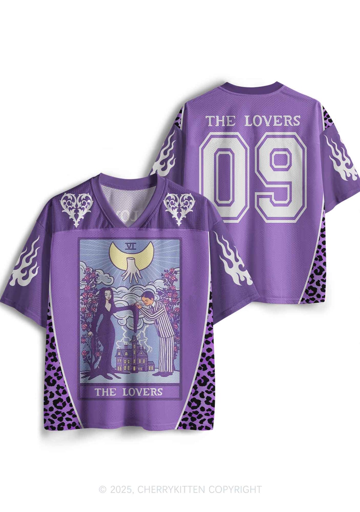 Custom Halloween The Lovers Y2K Sport Jersey Shirts Cherrykitten