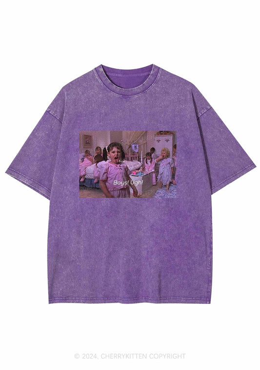 Boys Ugh Y2K Washed Tee Cherrykitten