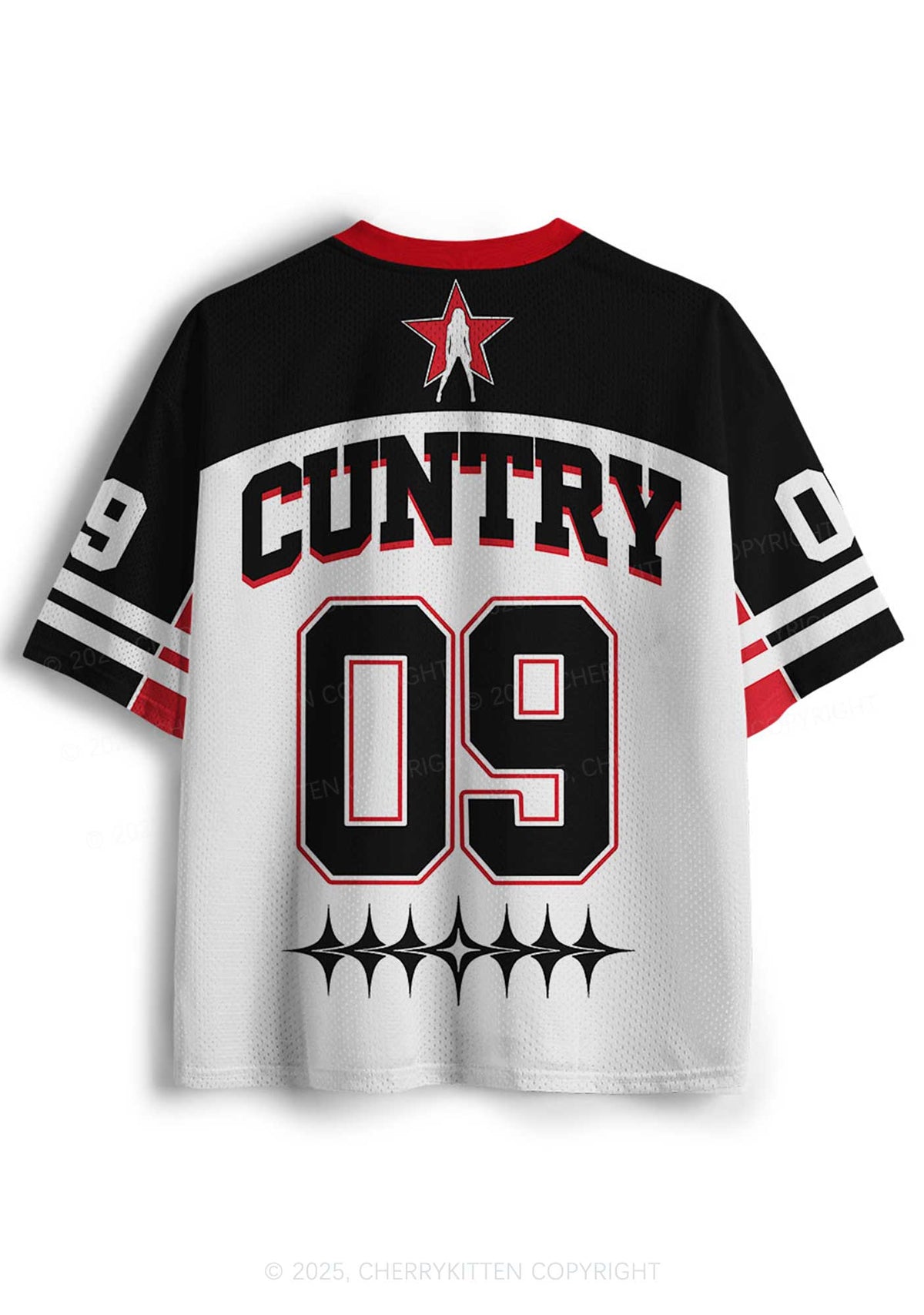 Custom Cuntry Y2K Sport Jersey Shirts Cherrykitten
