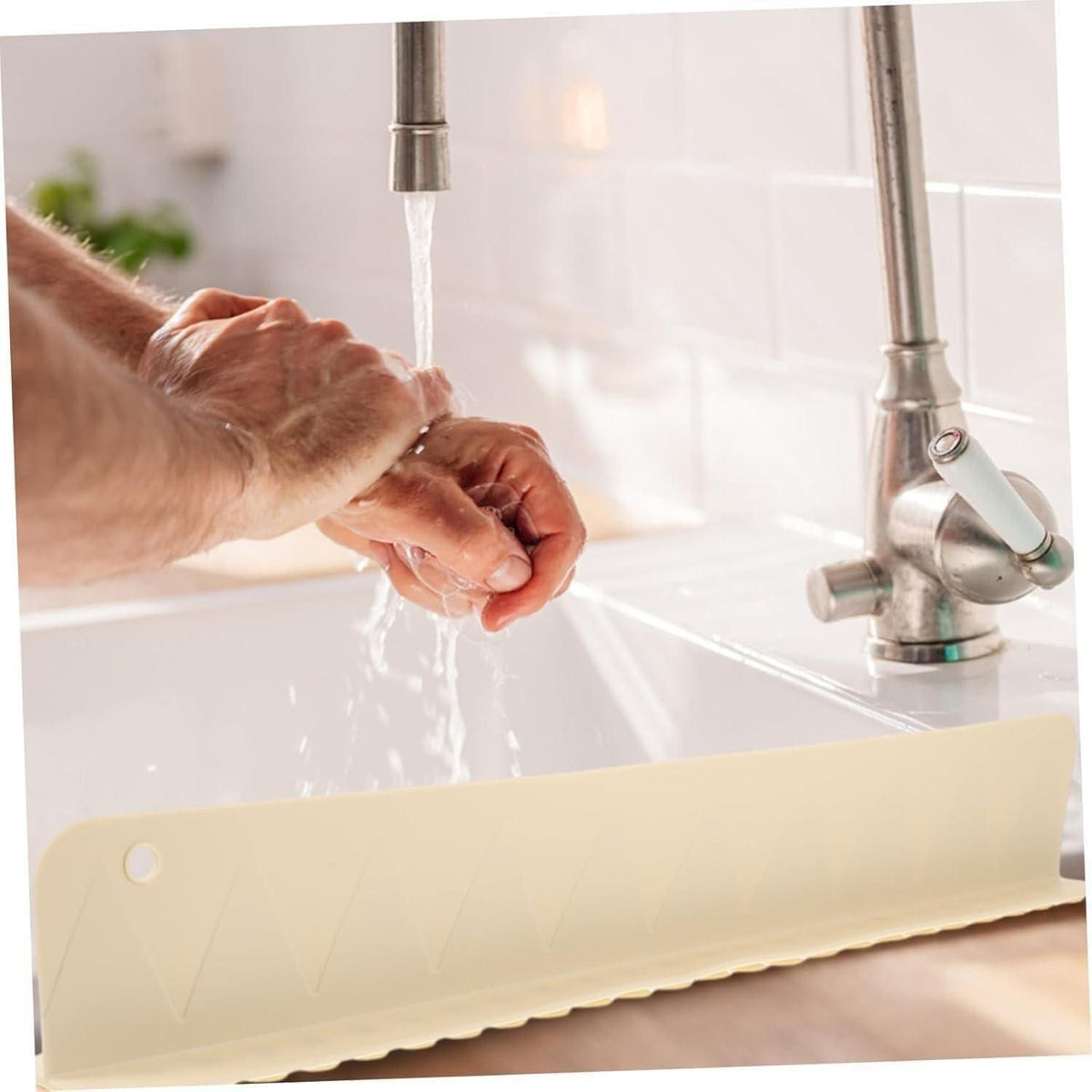 Anti-Splash Sink Guard for Kitchen Countertop (Pack of 2)