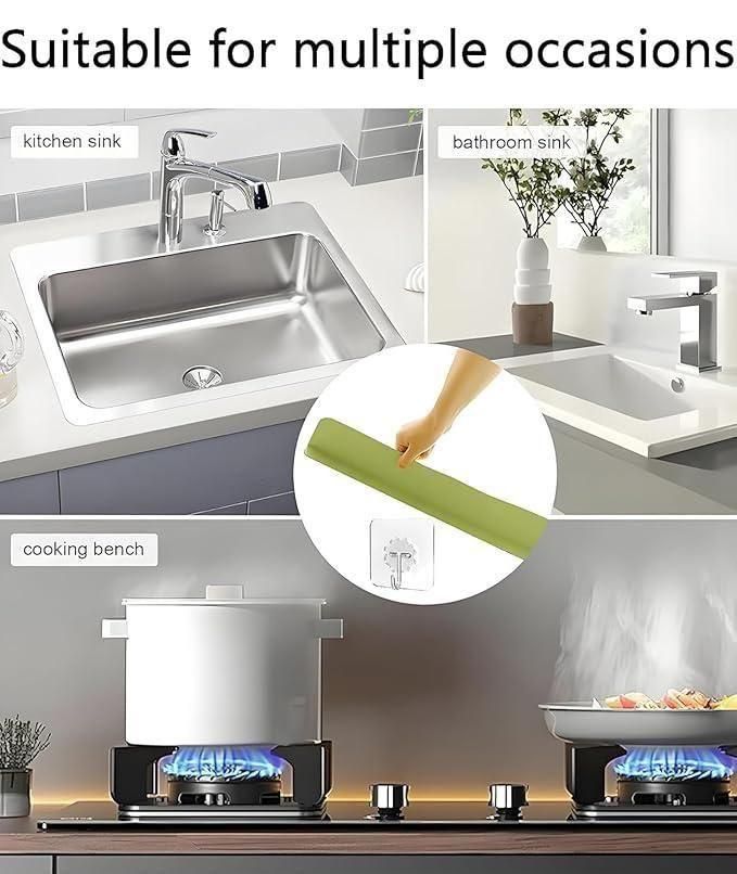 Anti-Splash Sink Guard for Kitchen Countertop (Pack of 2)