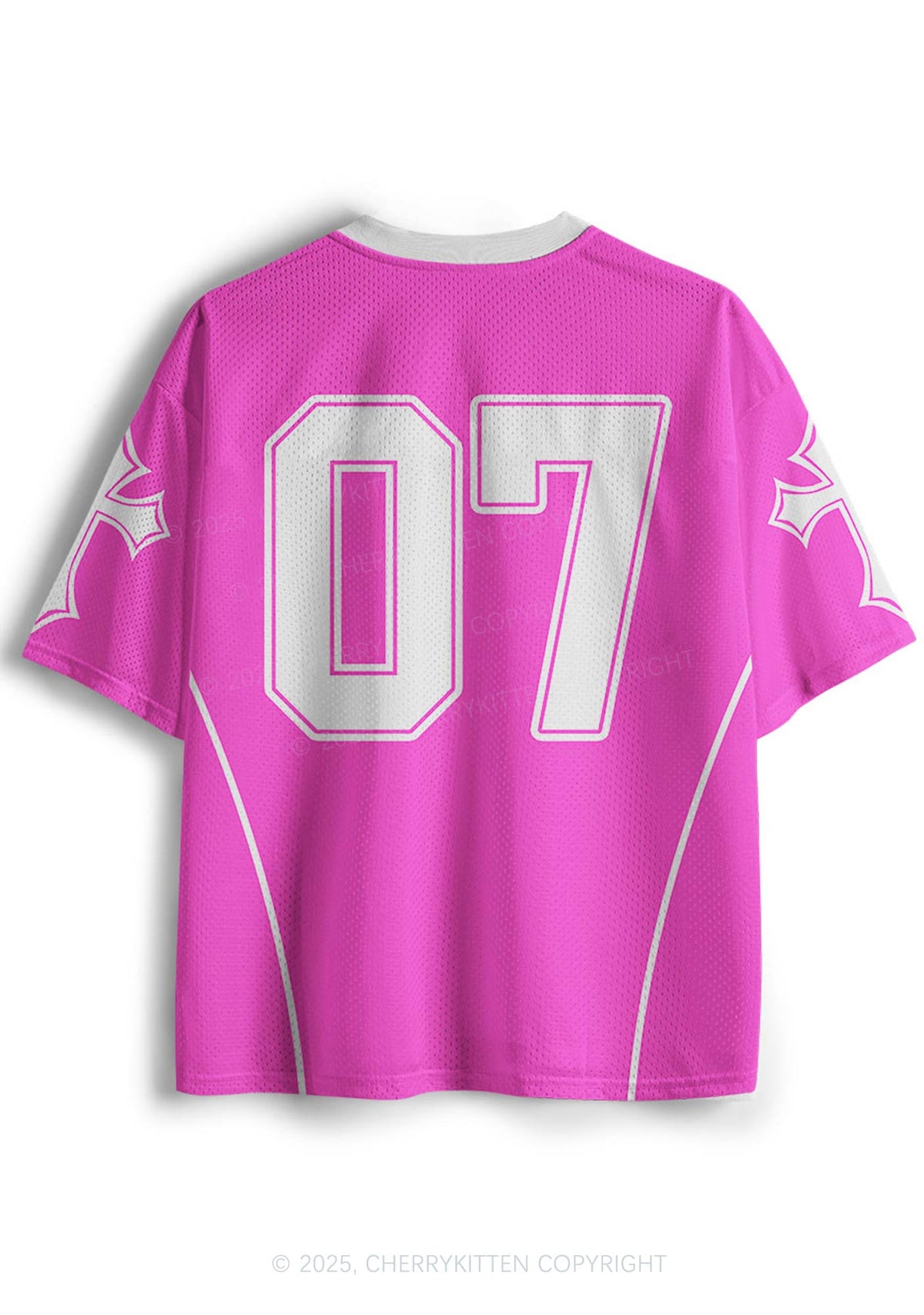 Custom Pink Cxxt Y2K Mesh Jersey Shirts Cherrykitten