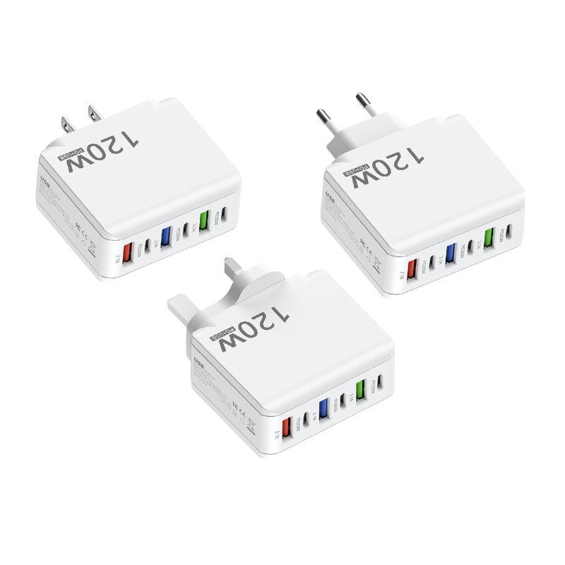 120W Multi Port USB Charger