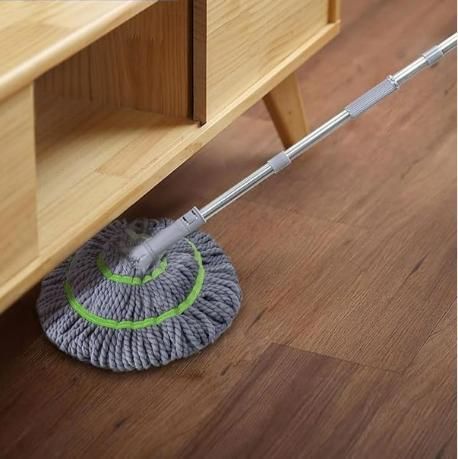 Self-Squeeze Twist Mop – No Drips, Quick Drying, Multicolor Fiber
