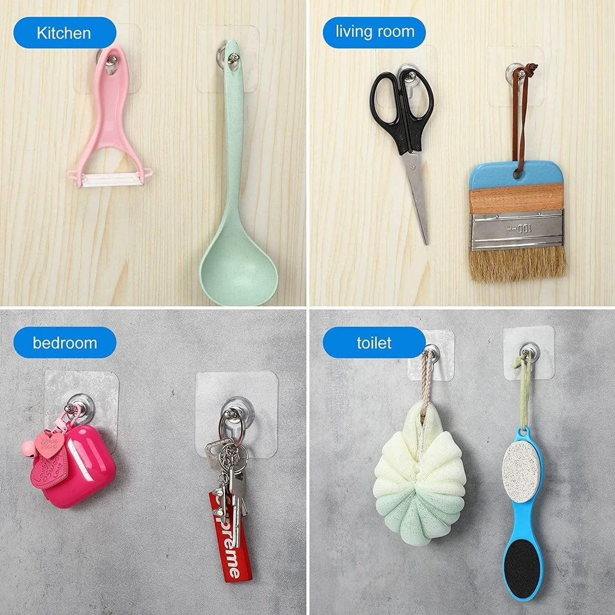 Wall-Mounted Screw Hook ⭐⭐⭐⭐⭐