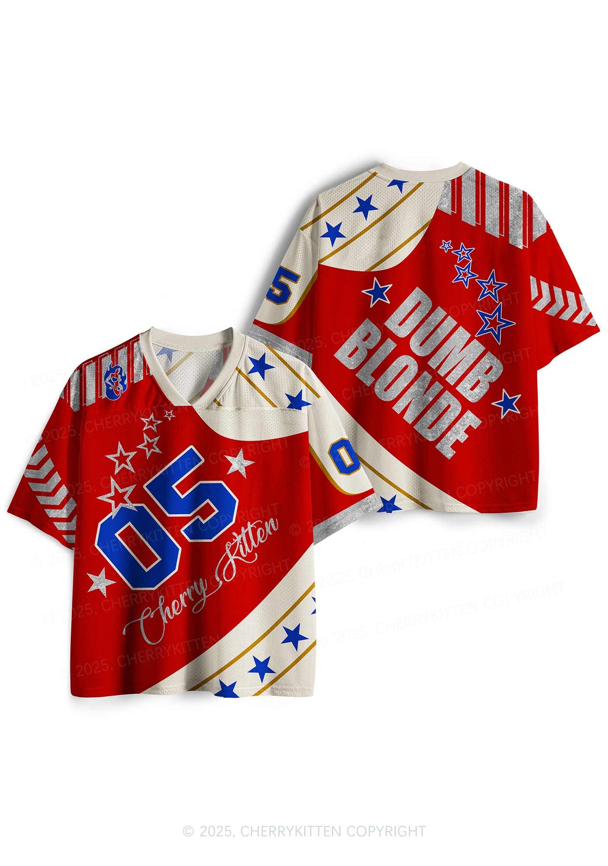 Custom Dumb Blonde Y2K Sport Jersey Shirts Cherrykitten
