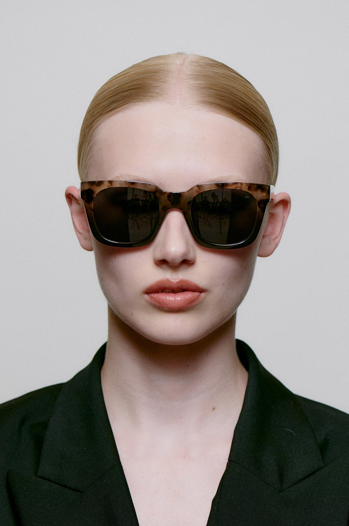 Nancy Sunglasses Coquina/ Gray Transparent
