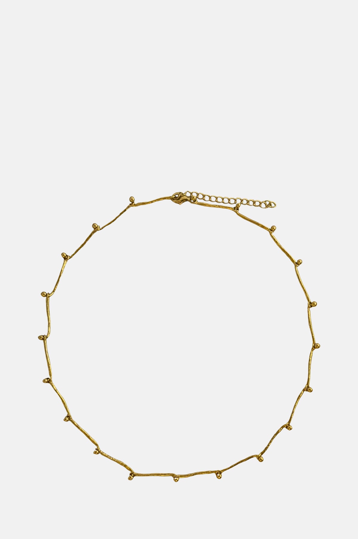 Halo Gold Necklace