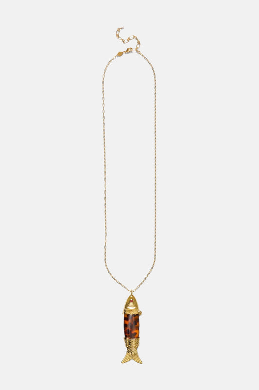 Big Catch Gold Necklace