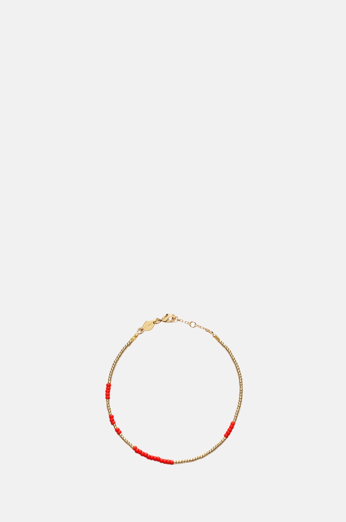 Red Asymmetric Bracelet