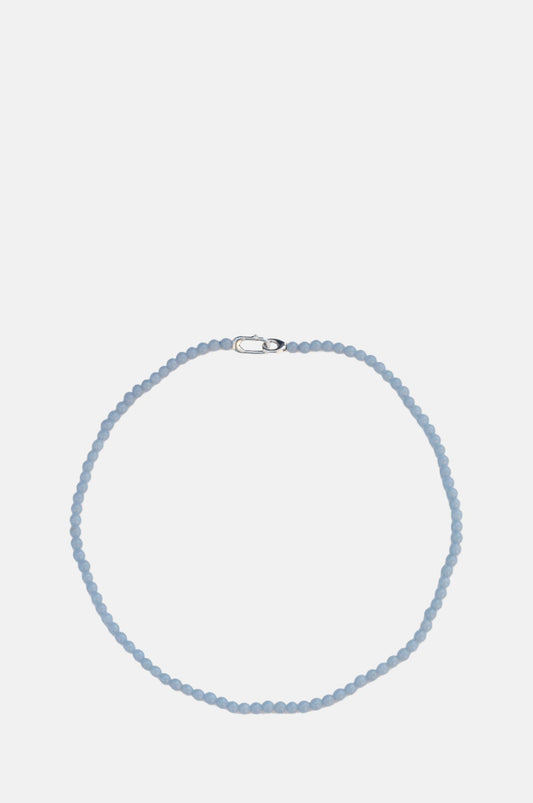 Angelite Beaded Collar Necklace
