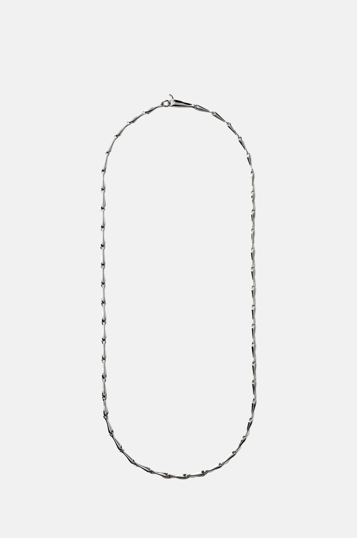 Small Linked Necklace Silver