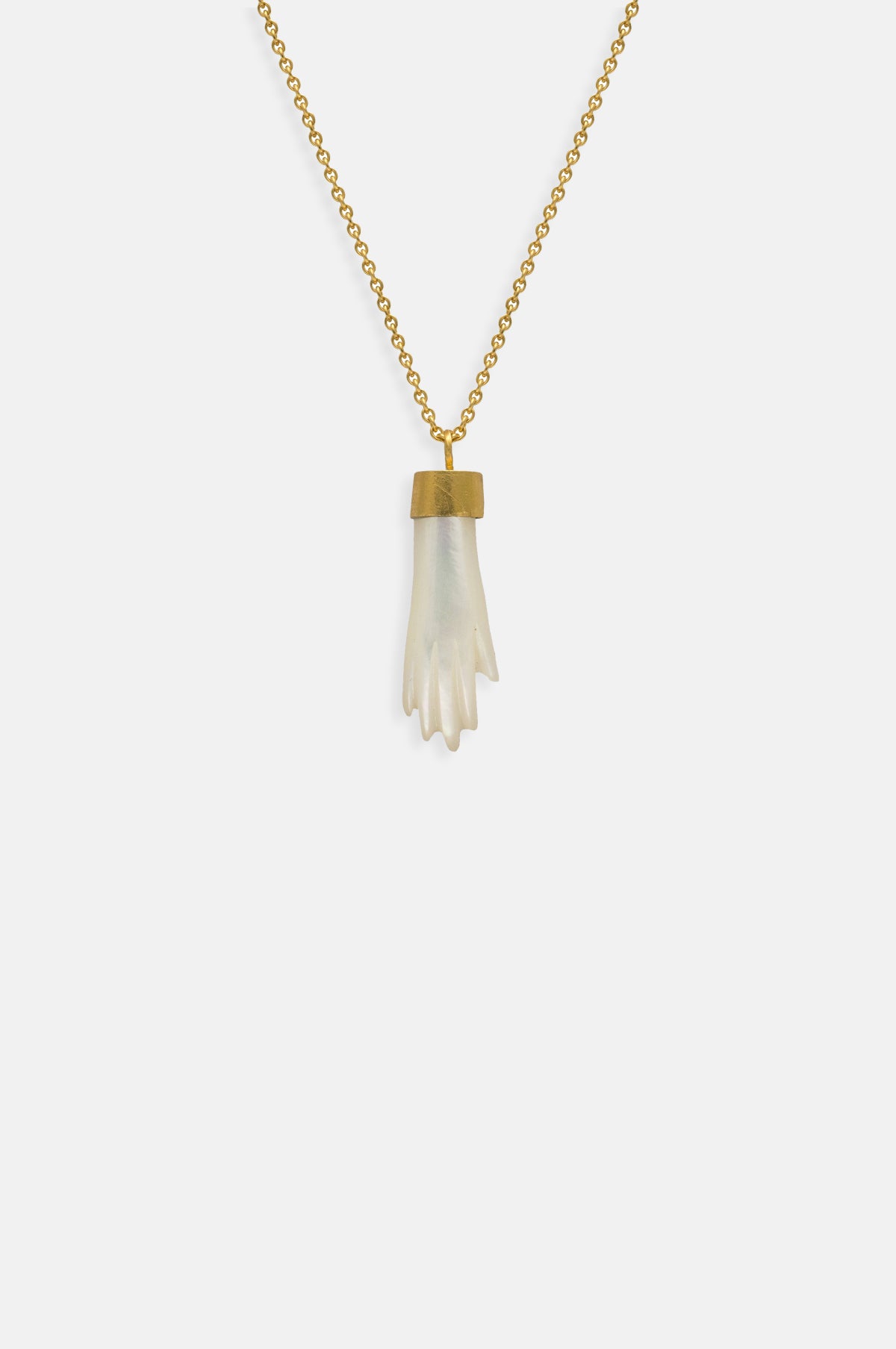 Hand Pearl Necklace