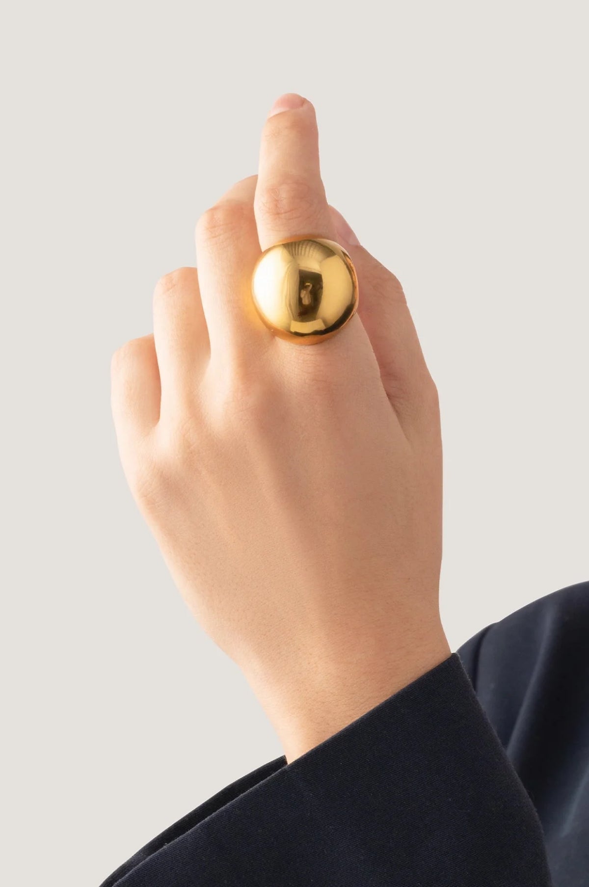 Supernova Gold Ring