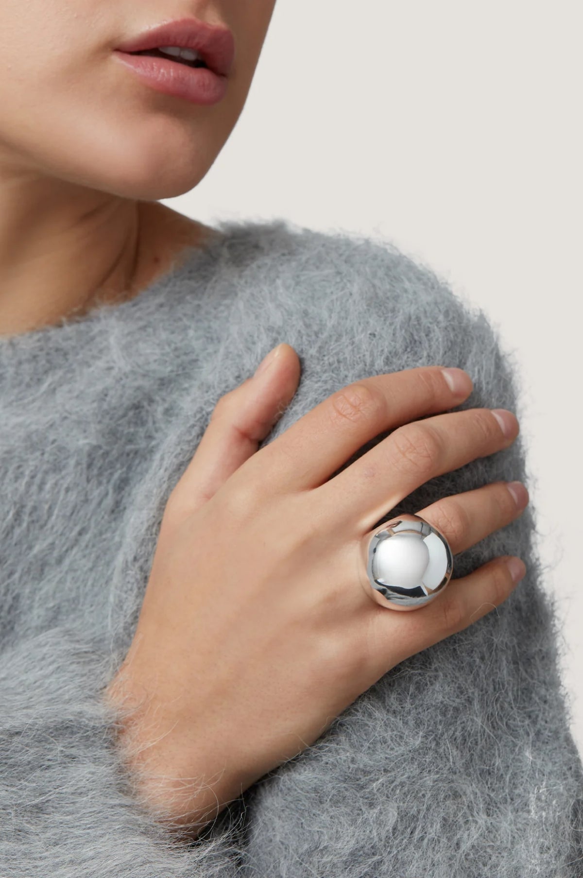 Supernova Silver Ring