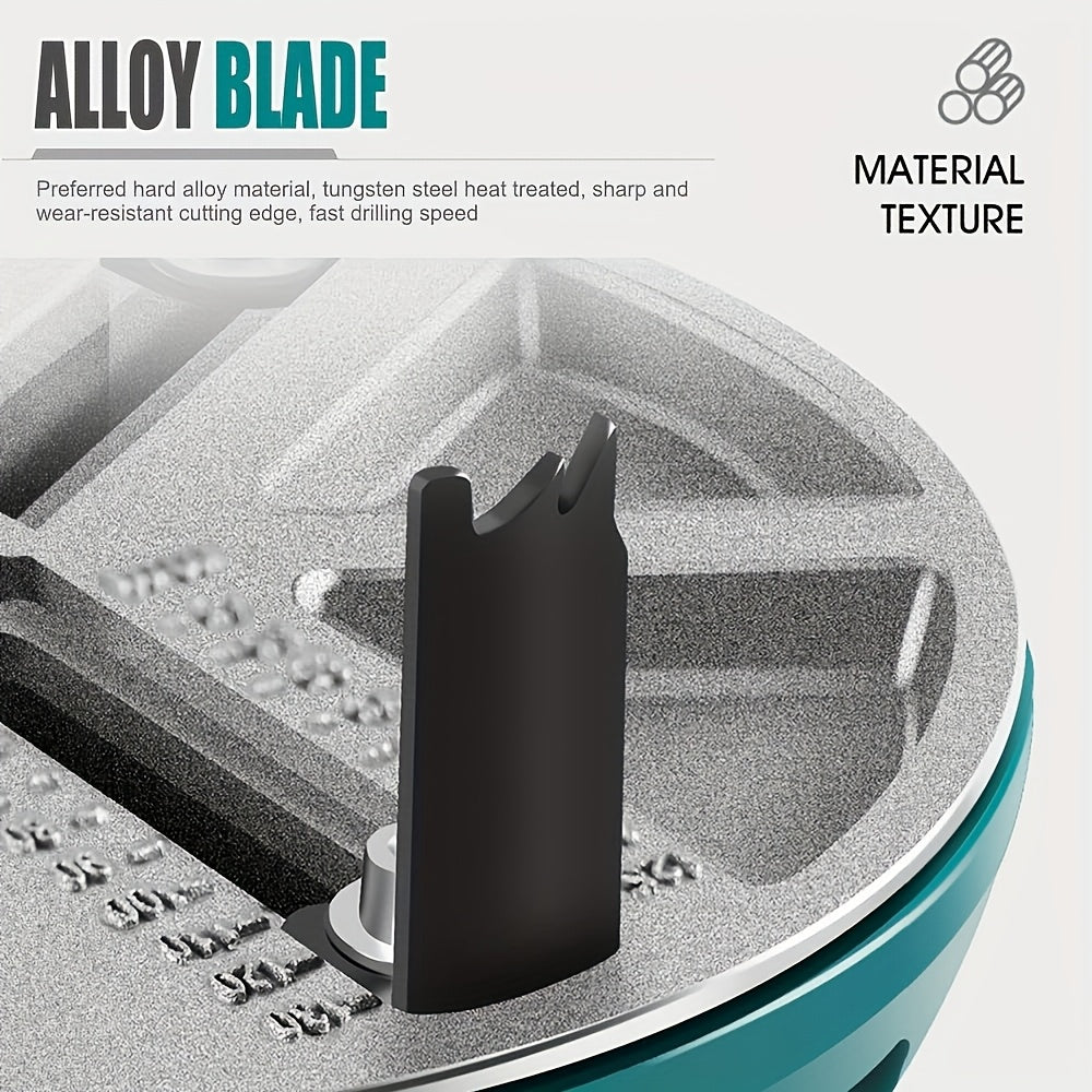 Adjustable Hole Saw 45-130mm for Woodworking, Hole Cutter for Electric Drill