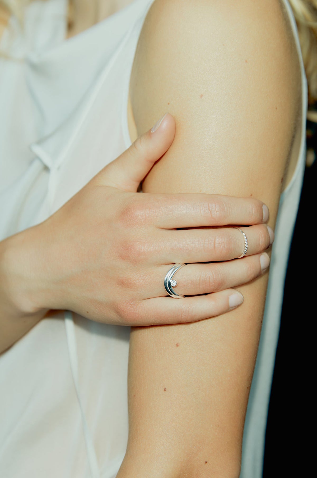 Odile Mini Silver Ring
