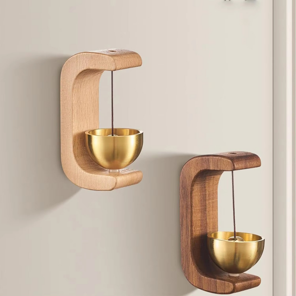 Japanese Style Wooden Door Bell