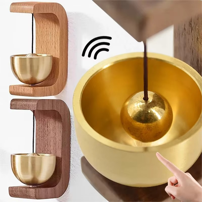 Japanese Style Wooden Door Bell