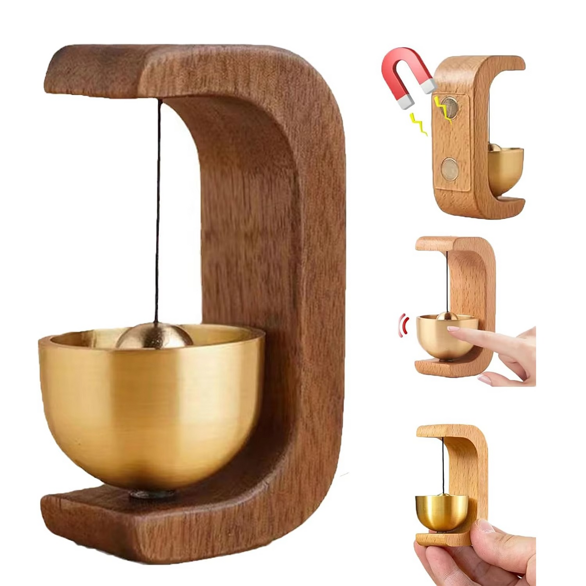 Japanese Style Wooden Door Bell