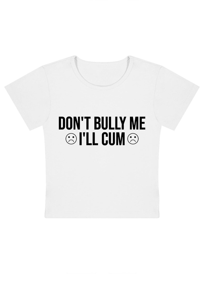 Don't Bully Me Y2k Baby Tee