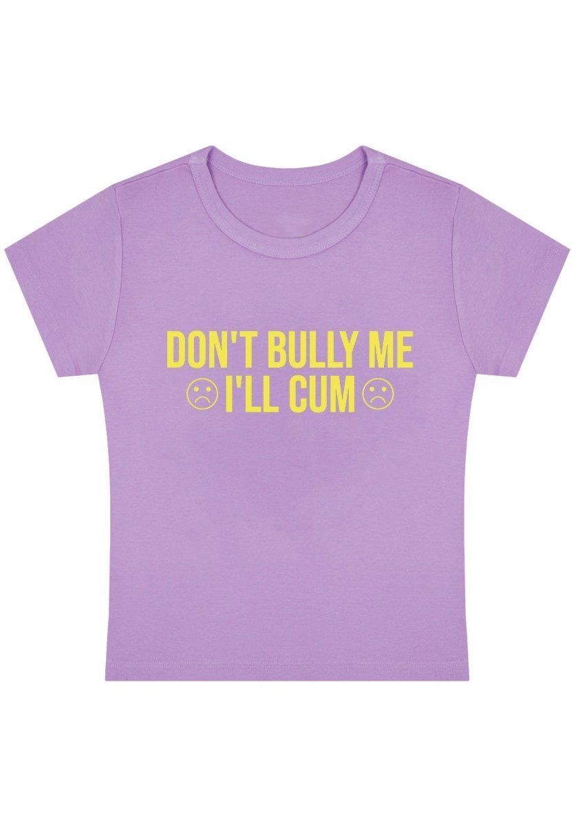 Don't Bully Me Y2k Baby Tee