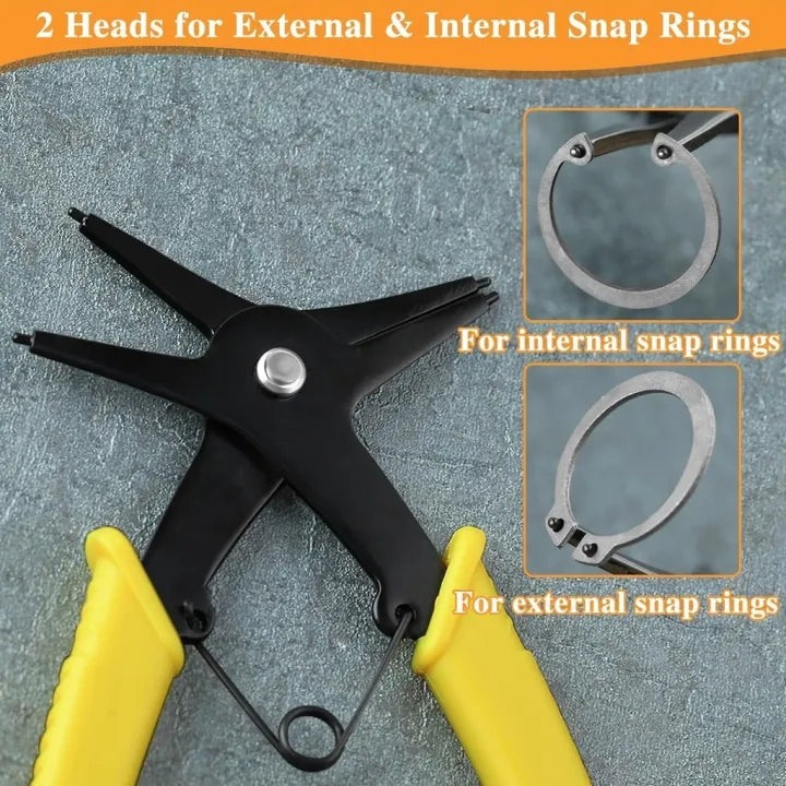 2 In 1 Multifunctional Snap Ring Plier For Mechanics