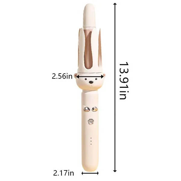 32mm Automatic Curling Iron, Large Barrel Heated Hair Curler for Easy Curls & Everyday Hair Styling