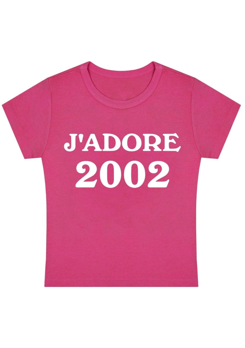 J'adore 2002 Y2k Baby Tee